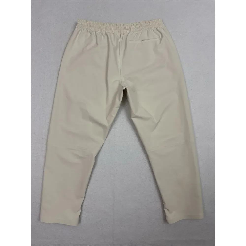 Outdoor Voices RecTrek Pant Mens Large Beige Stretch Travel Jogger Pants